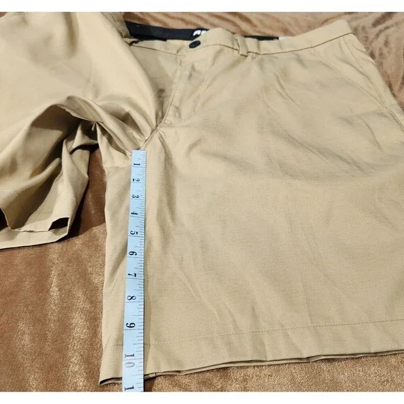 MSX Shorts Size 42 Khaki Premium Chino Quick Dry Uv Protection Stretch - Picture 9 of 13